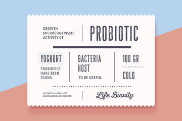 Vintage Minimal Label. Set of graphic modern vintage label