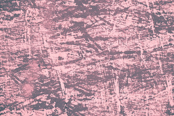 Pink vintage wall with scratches