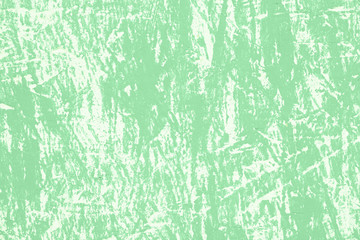 Green vintage wall with scratches