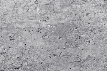 Texture of plaster on the wall. Gray background wall.