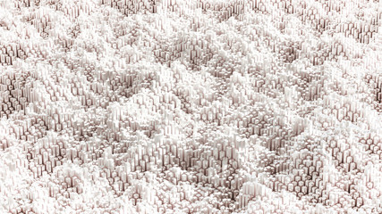 Abstract geometry background. 3d illustration, 3d rendering.