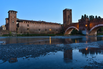 Verona's old castle, Italy