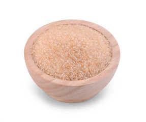 sugar isolated on white background.