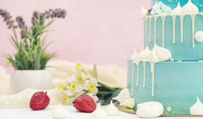 Confectionery flavored cakes for a holiday