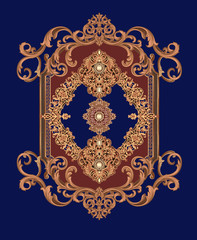 Classic luxury European pattern