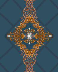 Classic luxury European pattern