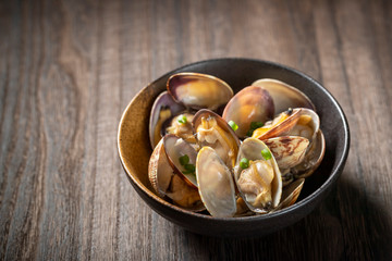 あさりの酒蒸し