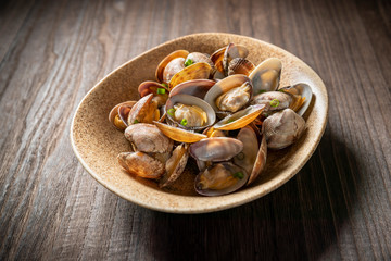 あさりの酒蒸し