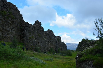 Fototapeta na wymiar シンクヴェトリル国立公園の景観