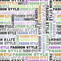 trendy fashion t-shirt fashion style text design
