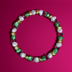 Abstract background with beautiful stones. 3d illustration, 3d rendering.
