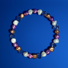 Abstract background with beautiful stones. 3d illustration, 3d rendering.