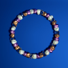 Abstract background with beautiful stones. 3d illustration, 3d rendering.