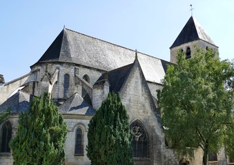 Fototapeta na wymiar Eglise Saint-Pierre-le-Guillard à Bourges, Cher, France