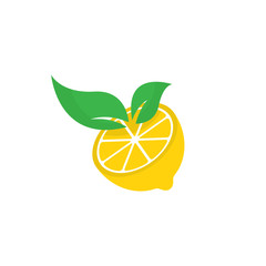 Set of lemon fruit logo vector template icon illustration design 