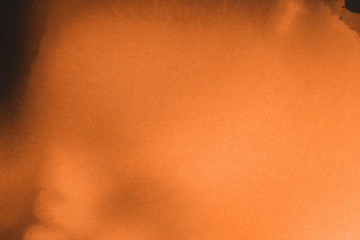 Hand painted alcohol ink background. Abstract delicate orange texture. Contemporary autumn wallpaper. 