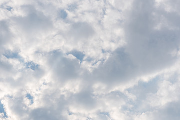 Obraz premium The blue sky and the ballet of clouds 06