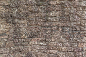 abstract background of stone wall close up