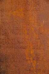 rusty metal texture of old wall