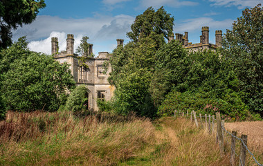 Fototapeta na wymiar Dunmore Park House near Falkirk