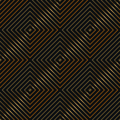 Art Deco Luxury Decorative Geometric Seamless Pattern