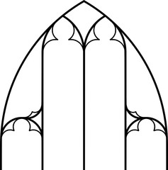 Gothic tracery, Thann, France, 35-5re