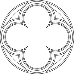 Simple gothic tracery 33.4