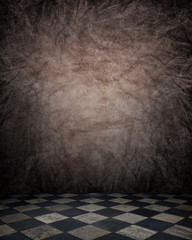 dark empty interior room. may used as background.