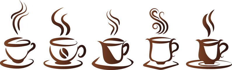 cup of coffee simple logo