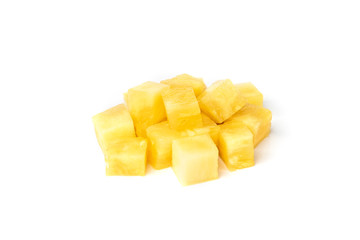 Pineapple isolated on white background.