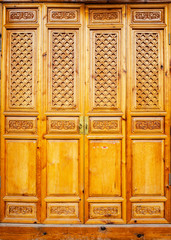 Traditional Chinese doors. Located in Dali, Yunnan, China.