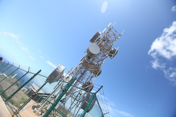 communication tower