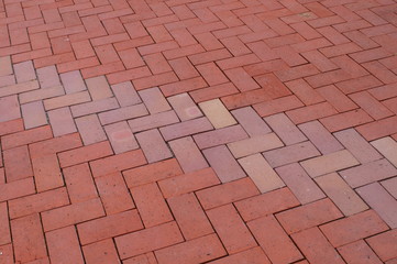 Brick style tile Sidewalk footpath