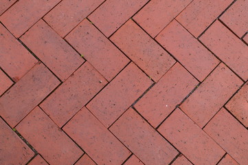 Brick style tile Sidewalk footpath