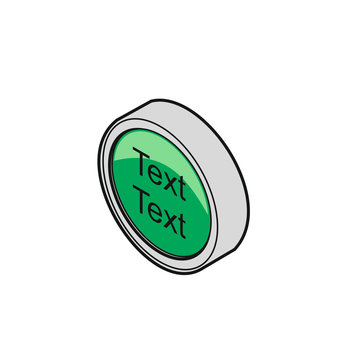 Button, grün, doppelzeiligText  [coloriert]
