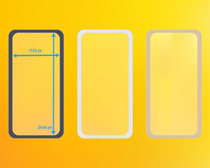 Mesh, multicolor phone backgrounds kit.