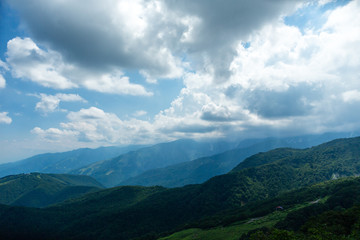 Naklejka premium 自然 登山 旅行 白馬大池