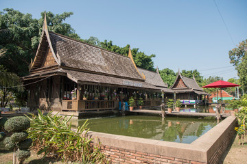 THAILAND PHITSANULOK CITY WOOD HOUSE