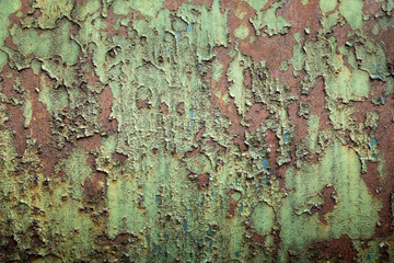 Rusty metal plate for background,texture of rusty surface, old wall of metal corrosion