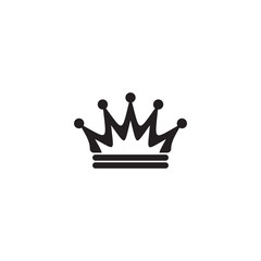 Crown logo design vector template