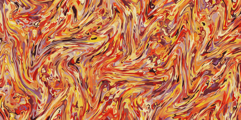 Abstract oil art painting. Colorful Fluid art background. Marbled effect Liquid inks template for your design