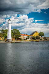 Karlskrona Stumholmen Lighthouse From Opposite Side