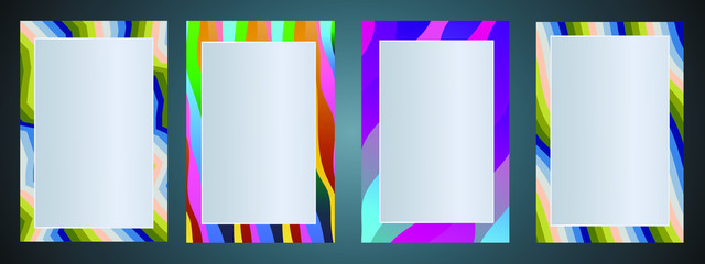 Empty picture frame mock up. Copy space for text, design your idea, quotes and sayings.