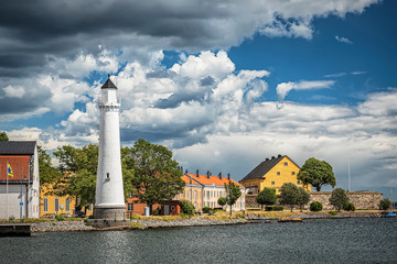 Karlskrona Stumholmen Lighthouse Landscape