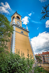 Karlskrona Admirality Bell Tower and Background Housing