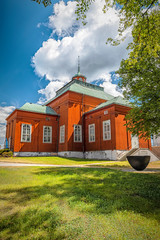 Karlskrona Admiralty Wooden Church Portrait Composition