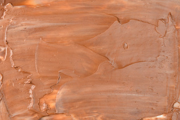 Chocolate cream background. Space for text or design.