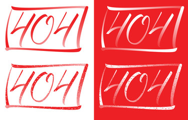 Error 404, page not found. Red hand written calligraphy numbers 