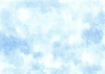 水彩　青色　背景