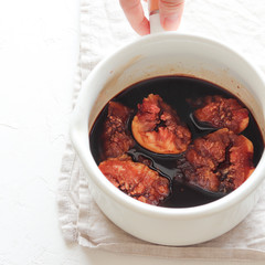 イチジクの赤ワイン煮